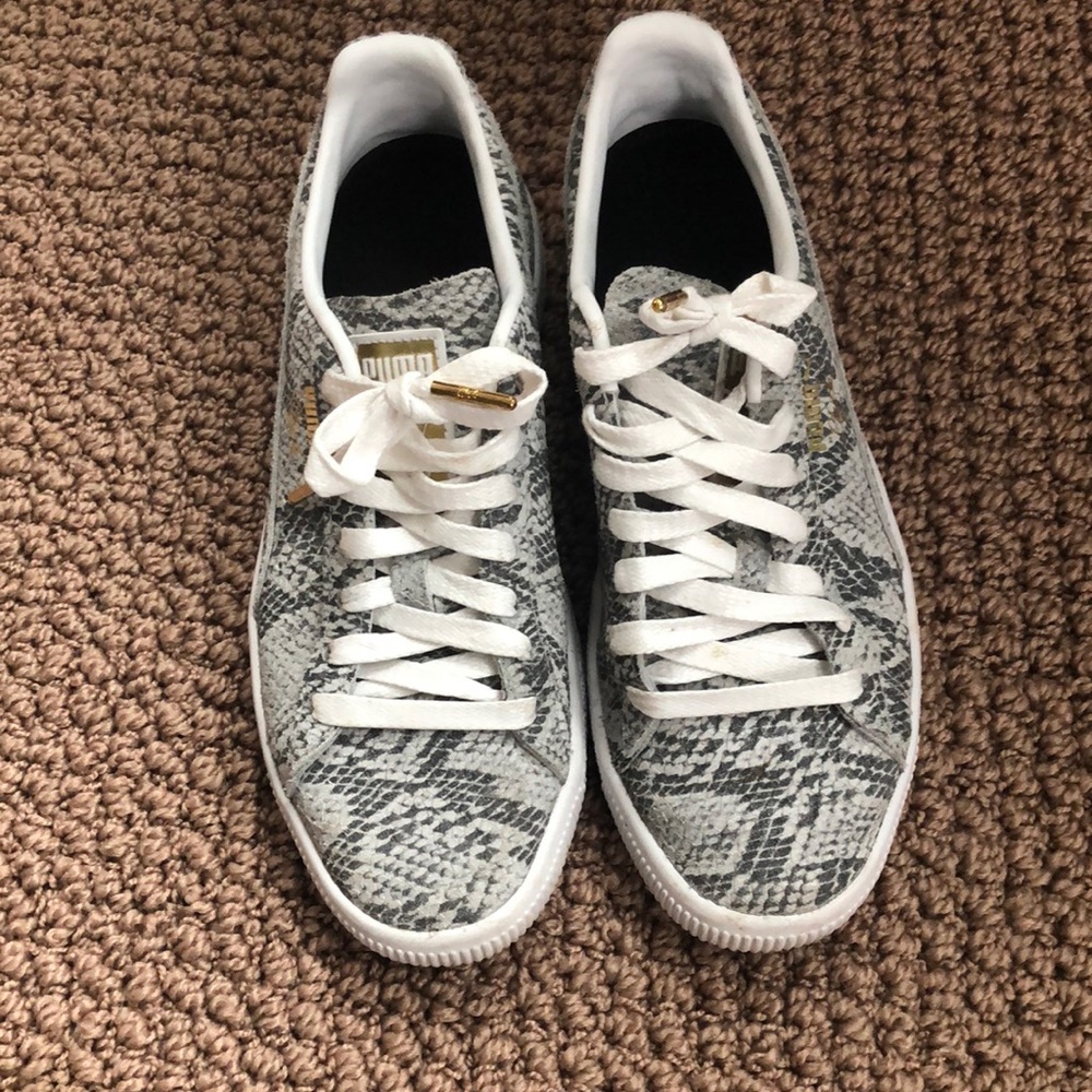 Puma Clyde AO Snake Sneakers